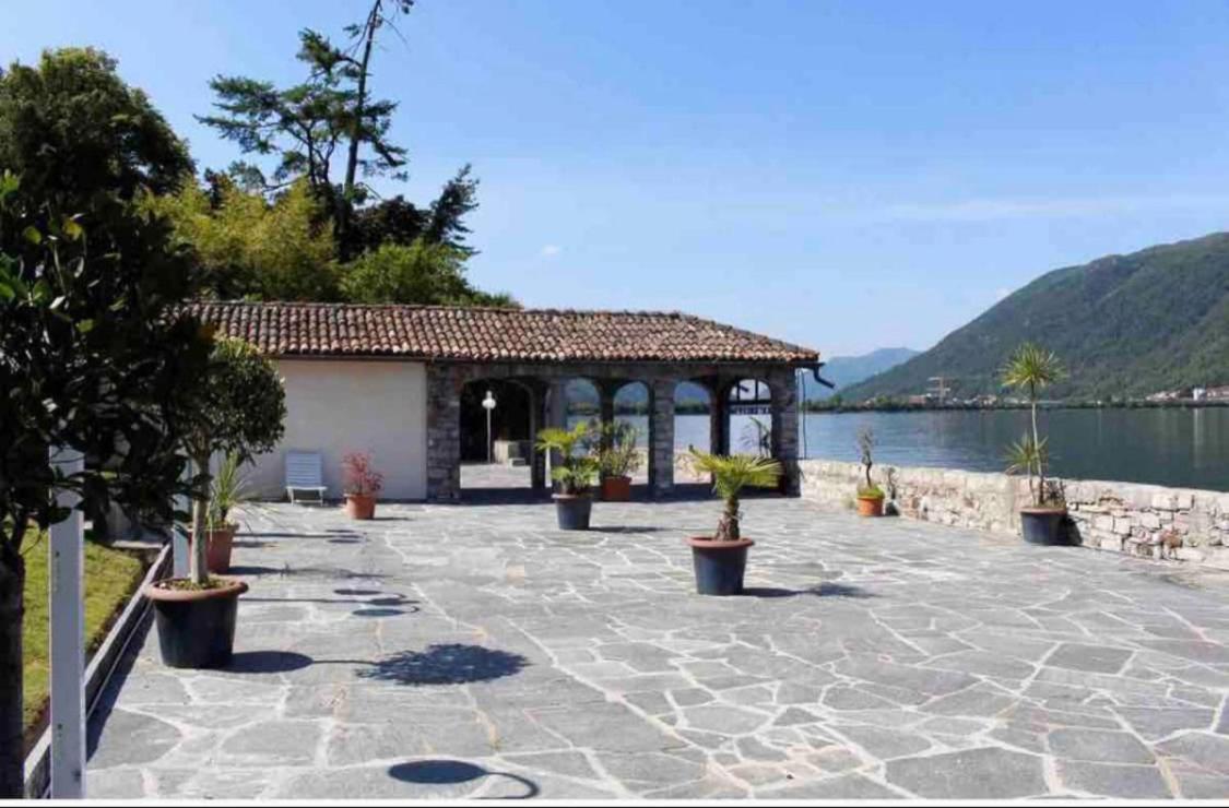 Holiday On The Lake Lugano 4 Bissone Exterior photo