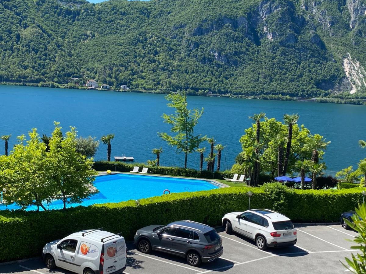 Holiday On The Lake Lugano 4 Bissone Exterior photo